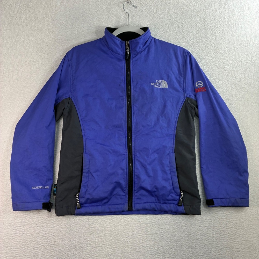 The‎ North Face Summit Series Jacket Women M Blue Schoeller 3XDRY Softshell TNF